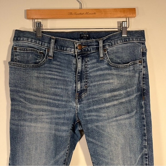 J. Crew Factory Slim-fit flex jean in medium tinted wash Men’s W33 L32 - Picture 4 of 11